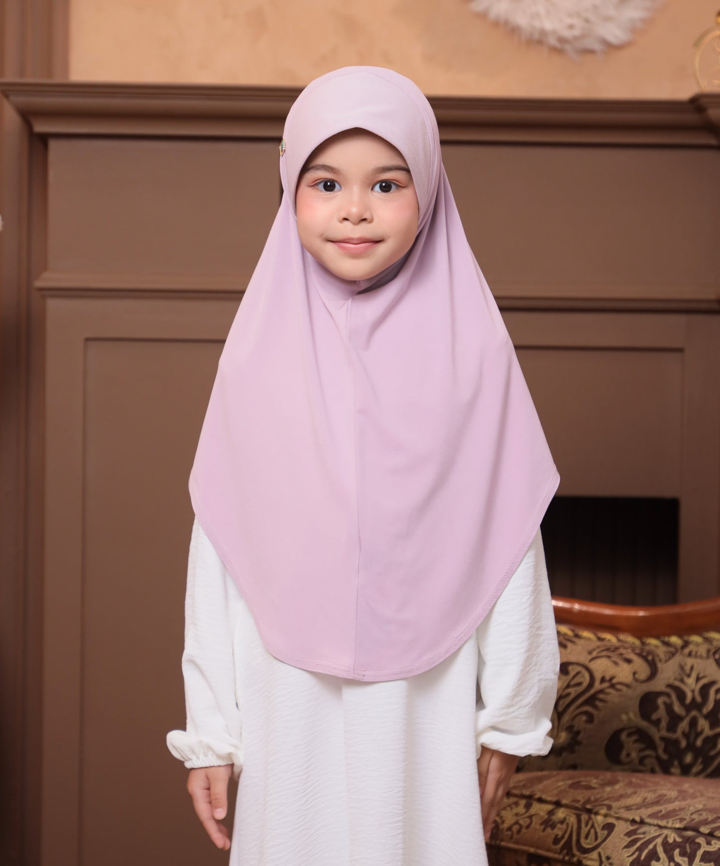 Soft Jersey/ Cooling fabric/ Malaysian Instant Hijabs/ Pink