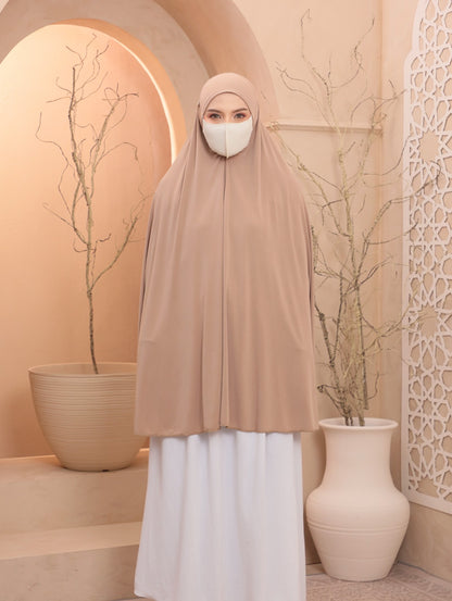 Latte/ Egyptian Instant Prayer Veil