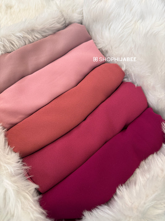 Malaysian Georgette Hijabs Box
