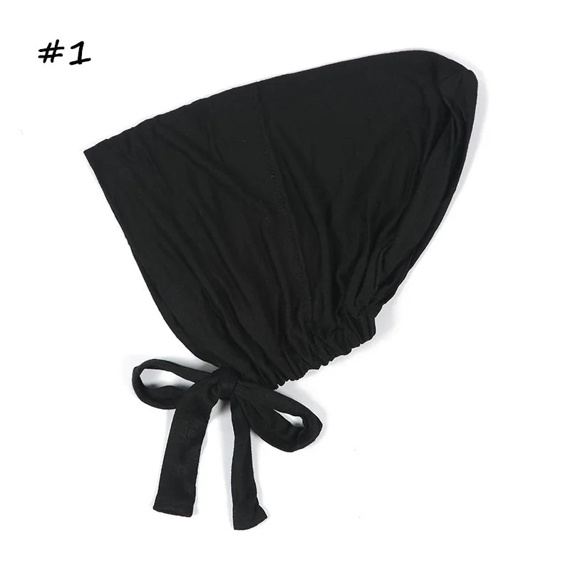 Adjustable Underscarf Bonnet Cap