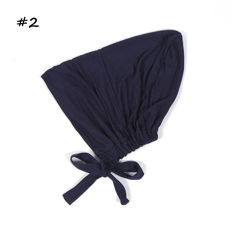 Adjustable Underscarf Bonnet Cap