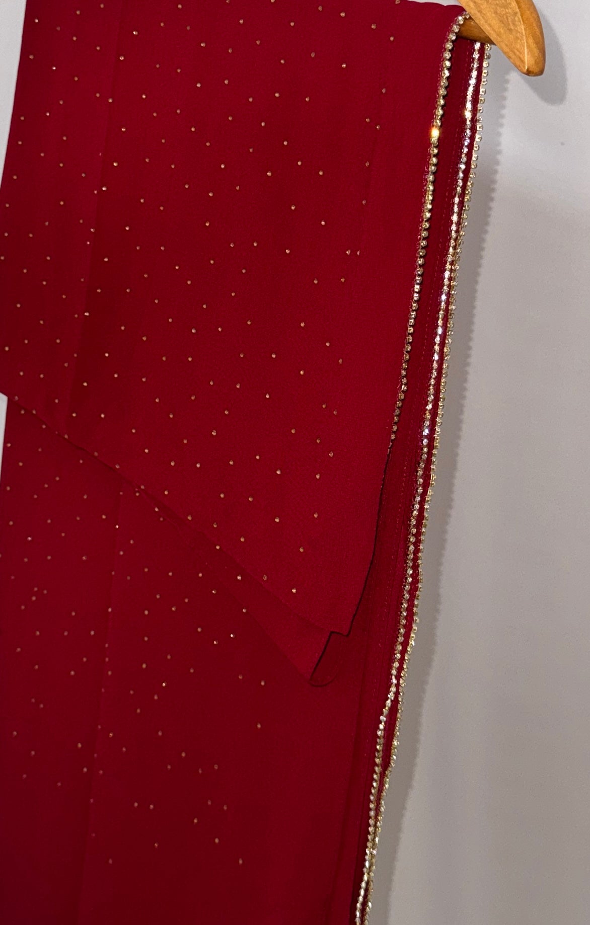 Luxury Rhinestone Lace Hijab