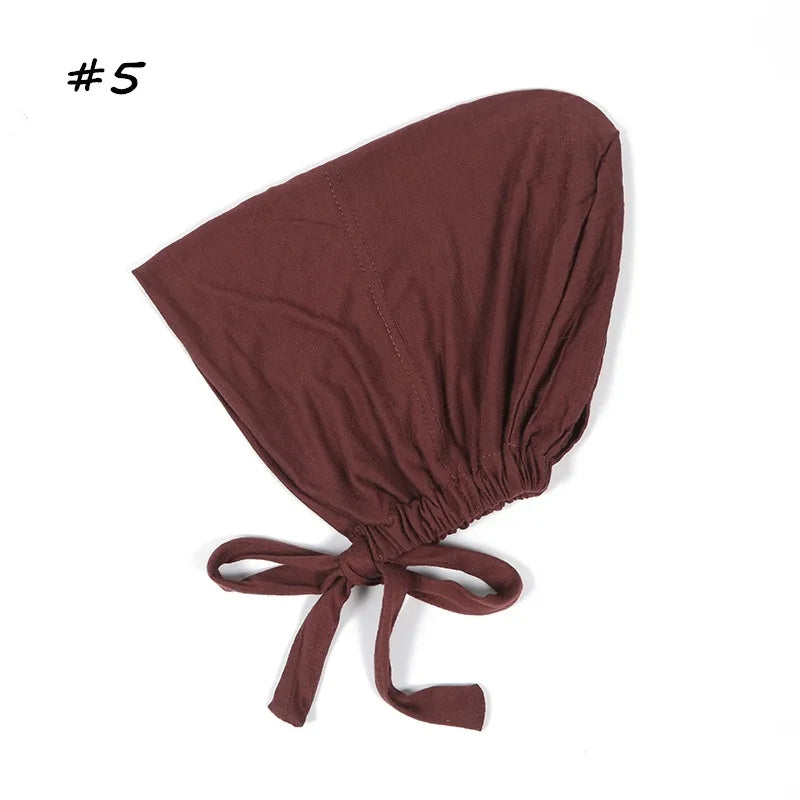 Adjustable Underscarf Bonnet Cap