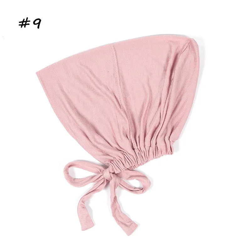 Adjustable Underscarf Bonnet Cap