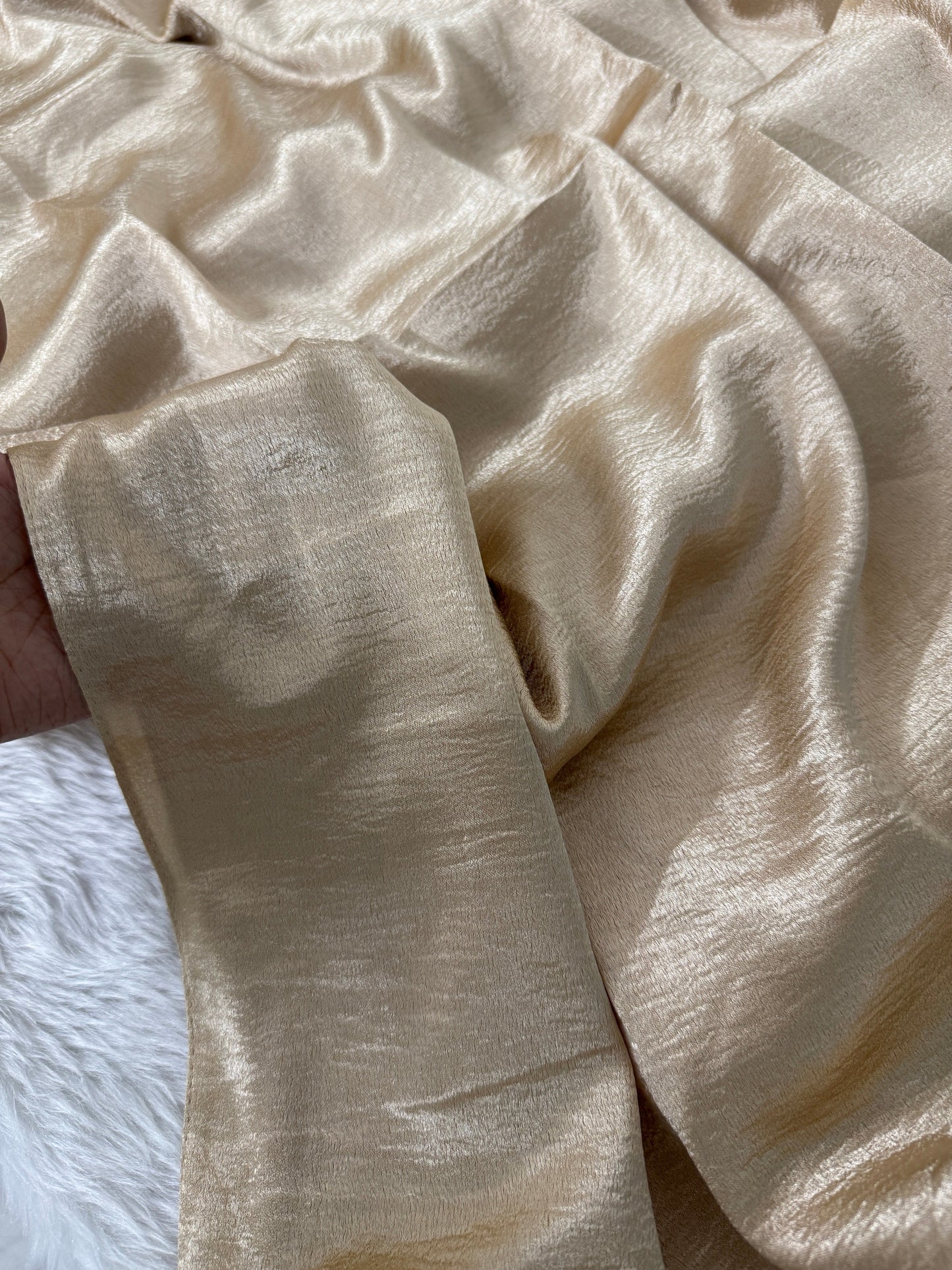 Luxe Gold Satin