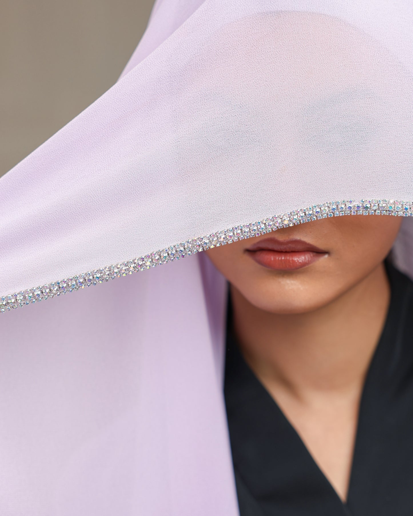Lavender Royal Gemstone Hijab