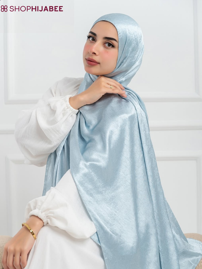 Malaysian Marble Satin Hijabs