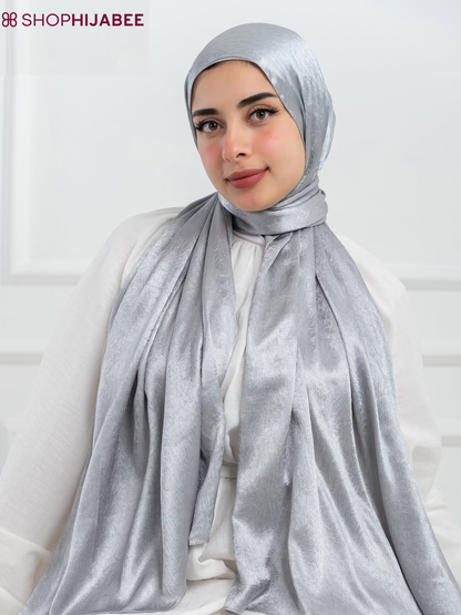 Malaysian Marble Satin Hijabs