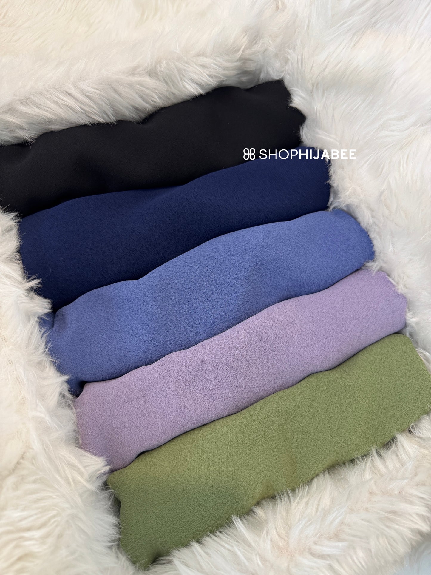 Malaysian Georgette Hijabs