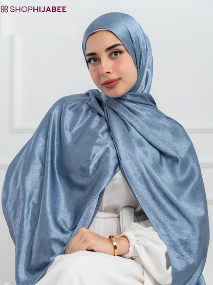 Malaysian Marble Satin Hijabs