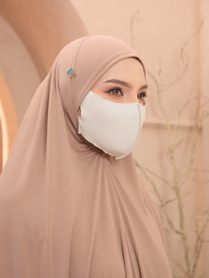 White / Egyptian Instant Prayer Veil