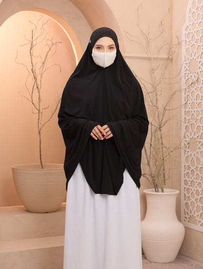 Black/ Egyptian Instant Prayer Veil