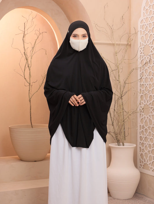 Black/ Egyptian Instant Prayer Veil