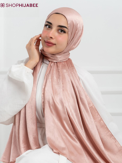 Malaysian Marble Satin Hijabs