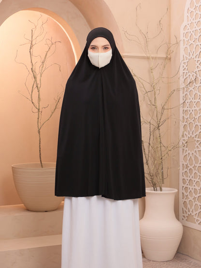 Black/ Egyptian Instant Prayer Veil