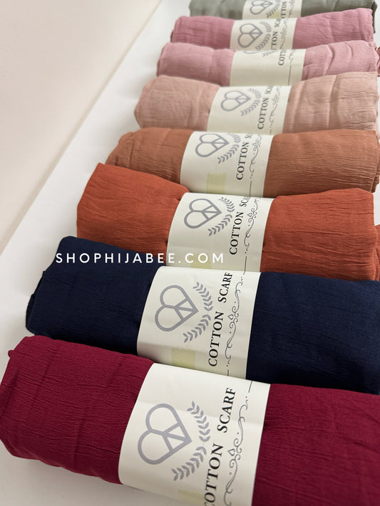 Malaysian Cotton Hijabs (Imported Quality)