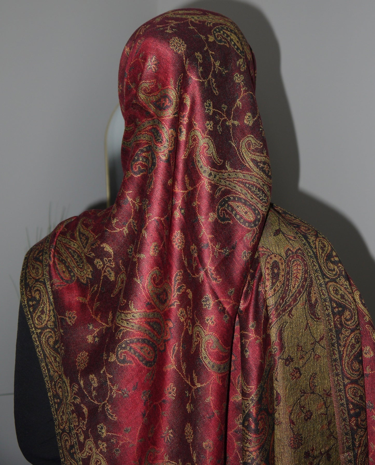 Ottoman Rose- Pashmina Hijab/ Royale Paisley Series