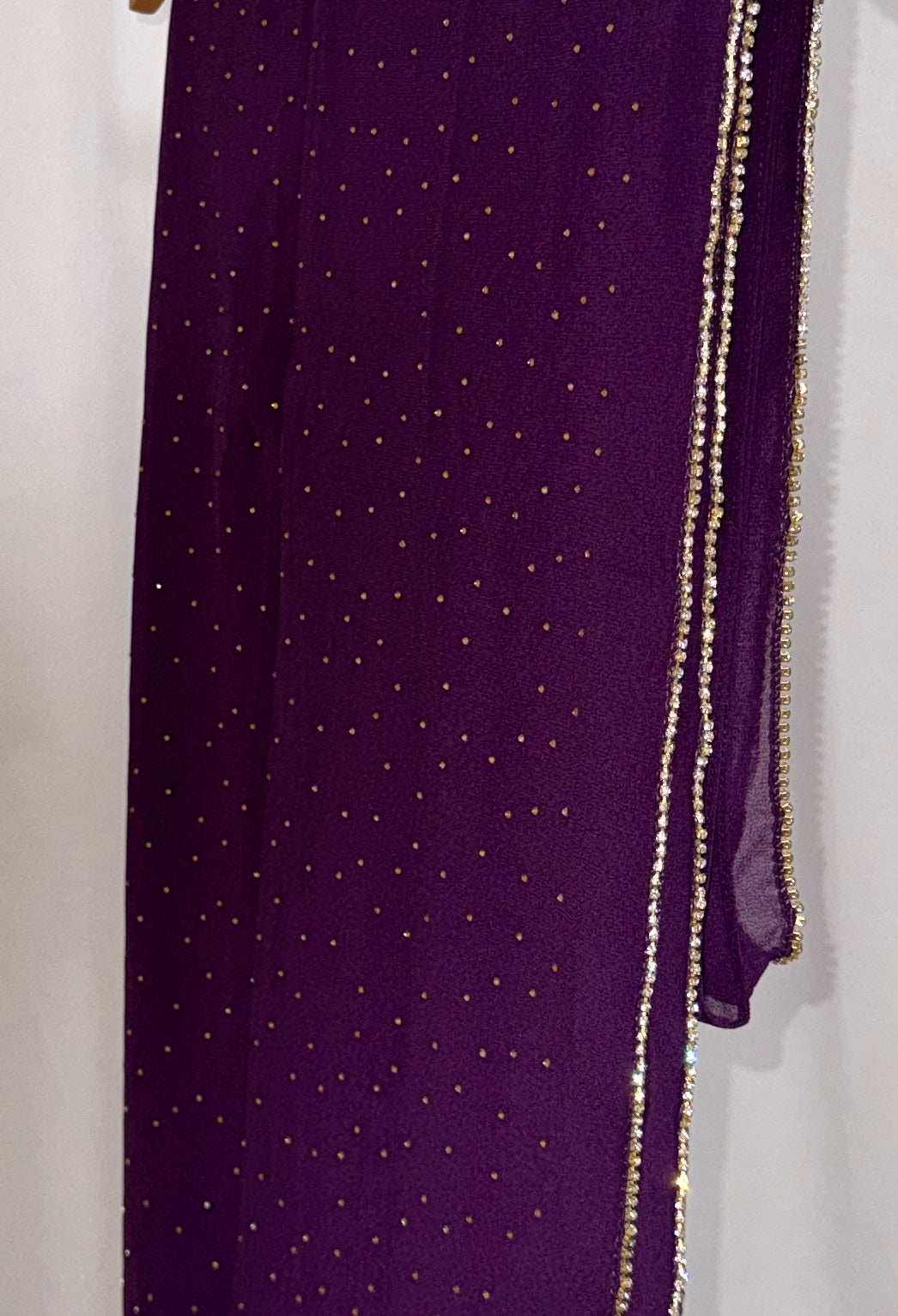 Luxury Rhinestone Lace Hijab