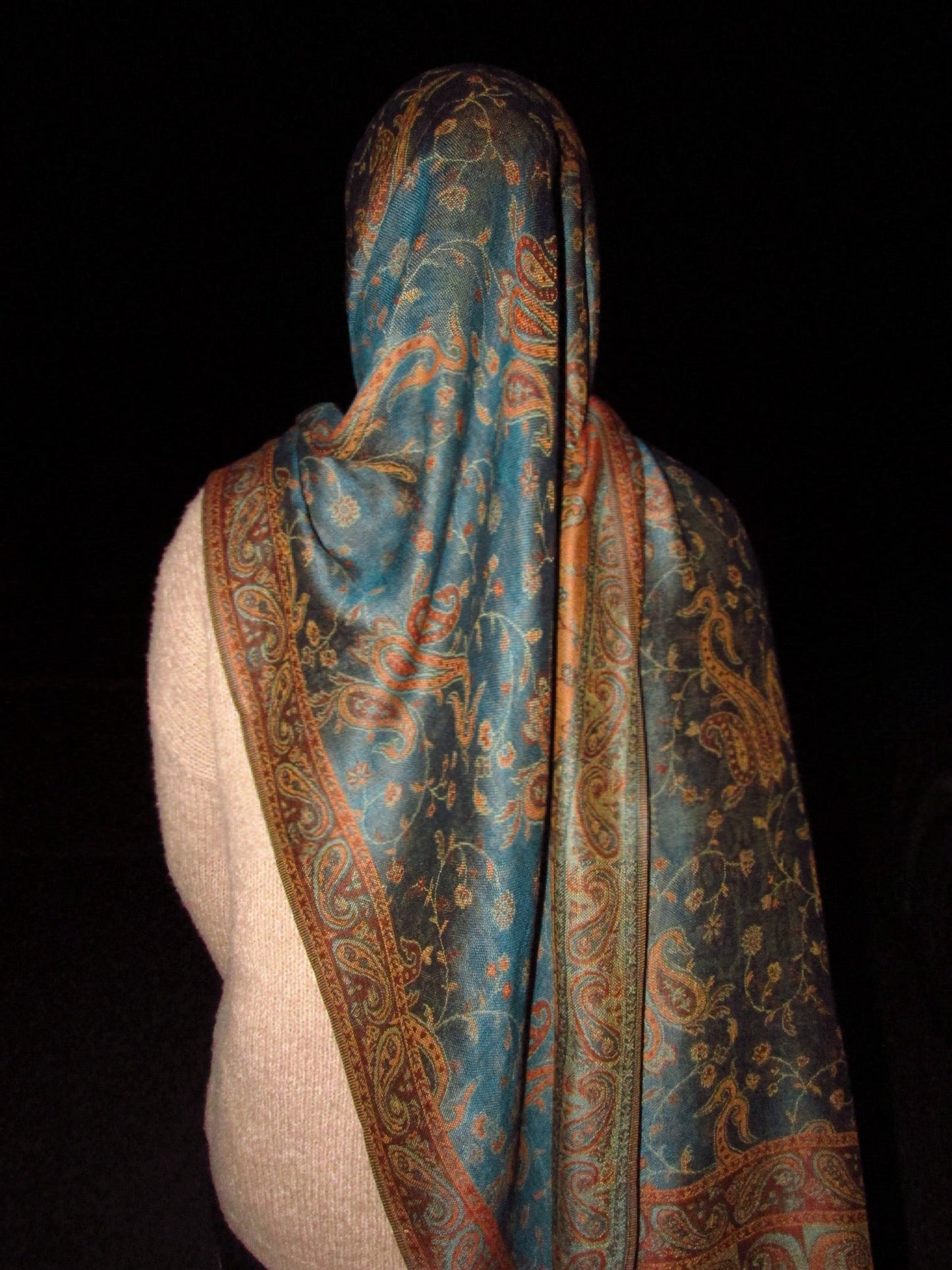 Peacock Pashmina Hijab