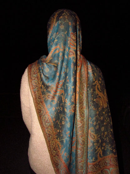 Peacock Pashmina Hijab