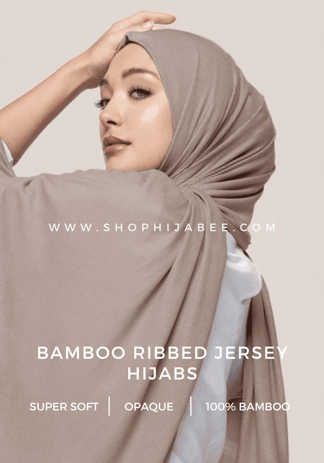 Bamboo Ribbed Jersey Hijabs