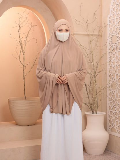Latte/ Egyptian Instant Prayer Veil