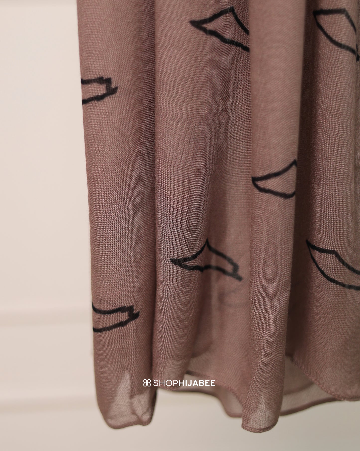 Sand / Palestine Printed Modal Hijab