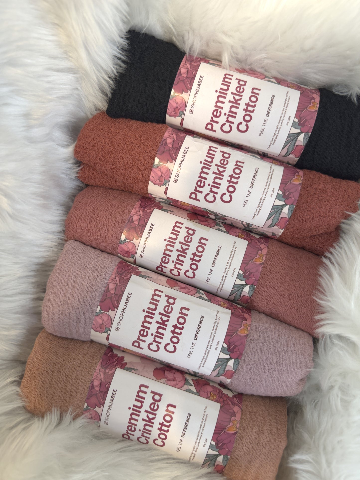 Premium Crinkle Cotton Hijabs