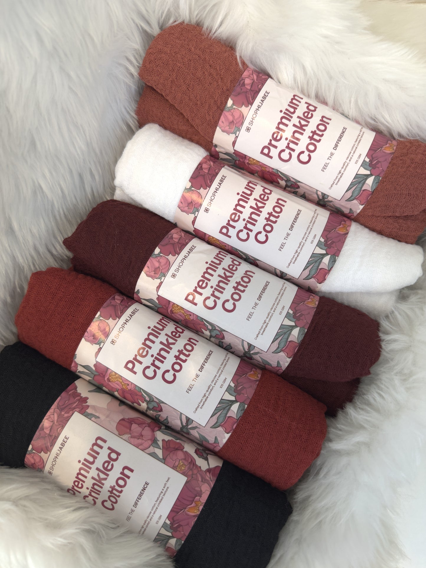 Premium Crinkle Cotton Hijabs