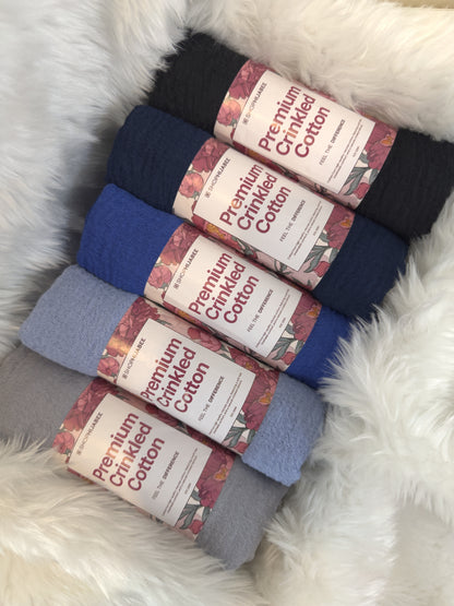 Premium Crinkle Cotton Hijabs