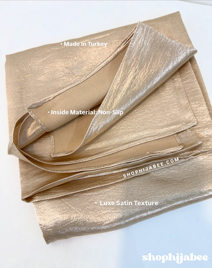 Luxe Gold Satin