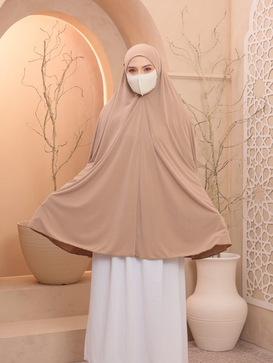 Latte/ Egyptian Instant Prayer Veil