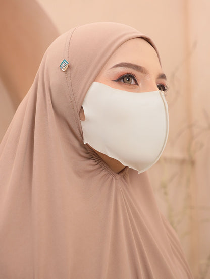 White / Egyptian Instant Prayer Veil