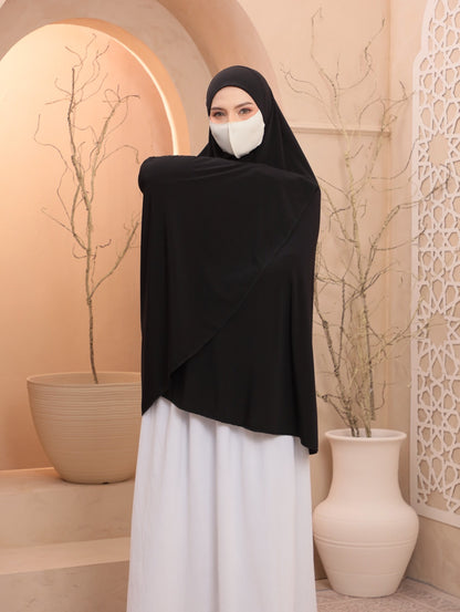 Black/ Egyptian Instant Prayer Veil