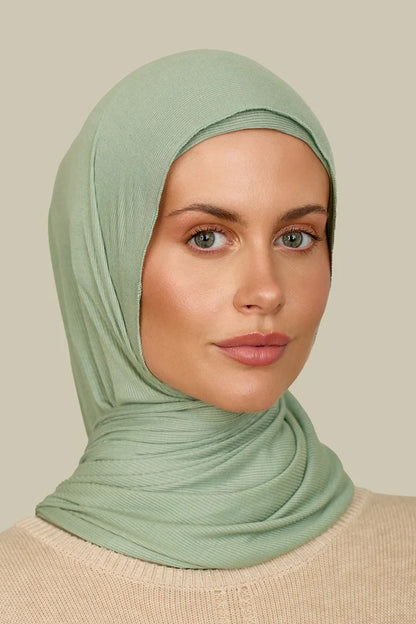 Bamboo Ribbed Jersey Hijabs