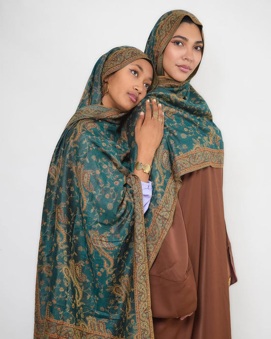 Peacock Pashmina Hijab