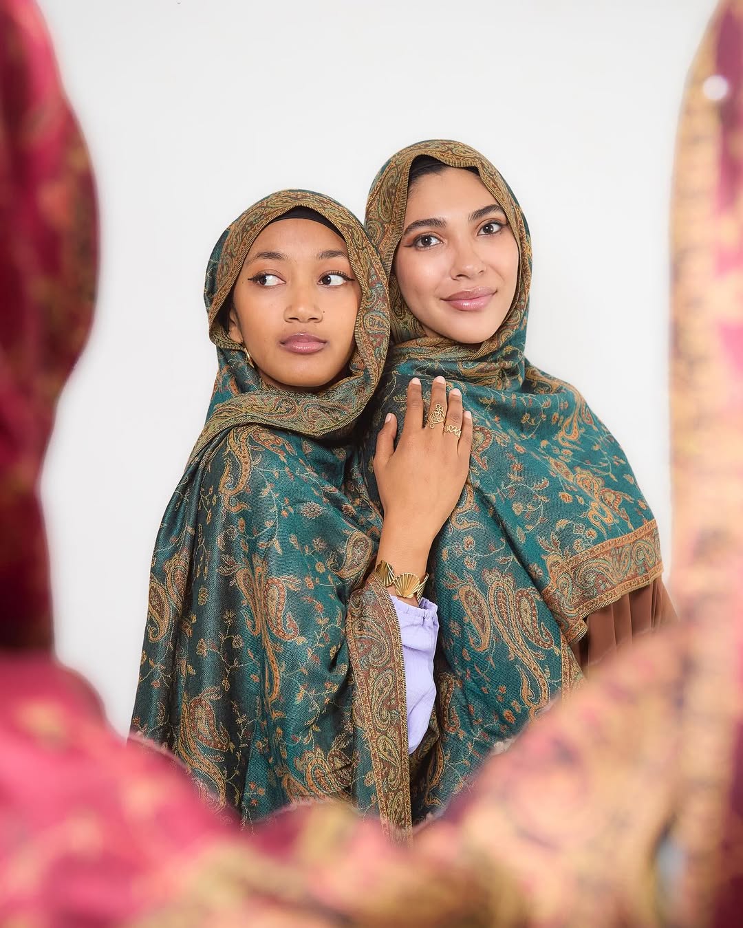 Peacock Pashmina Hijab