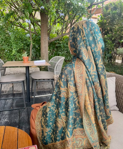 Peacock Pashmina Hijab