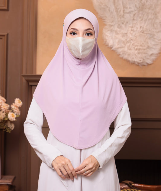 Soft Jersey/ Cooling fabric/ Malaysian Instant Hijabs/ Pink