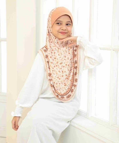 Floral- Malaysian Instant Hijabs