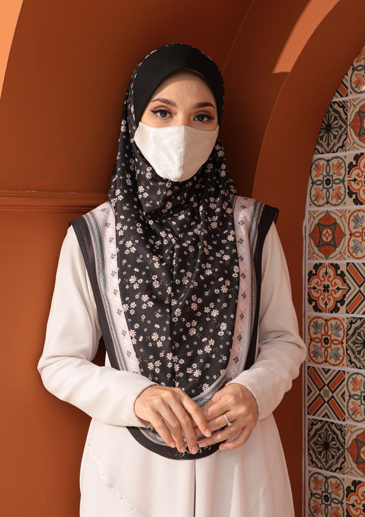 Floral- Malaysian Instant Hijabs