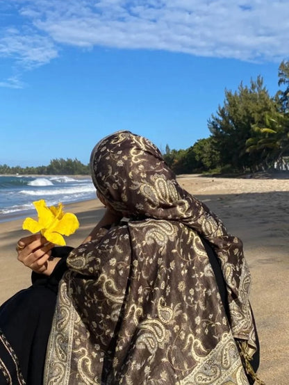 Royal Black - Pashmina Hijab