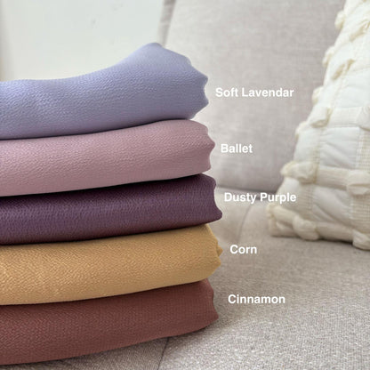 Textured Bubble Satin Hijab