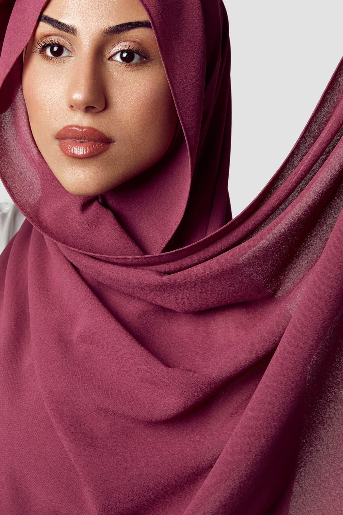 Malaysian Heavy Chiffon Hijabs