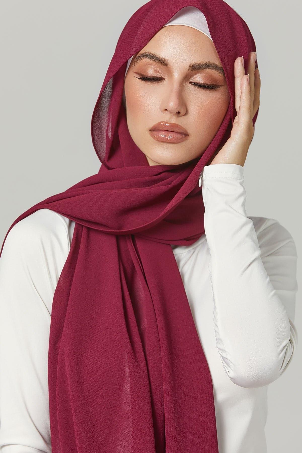 Malaysian Heavy Chiffon Hijabs