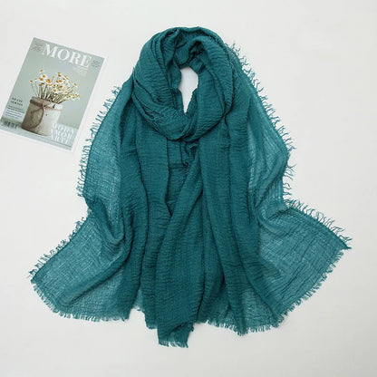Premium Crinkle Cotton Hijabs