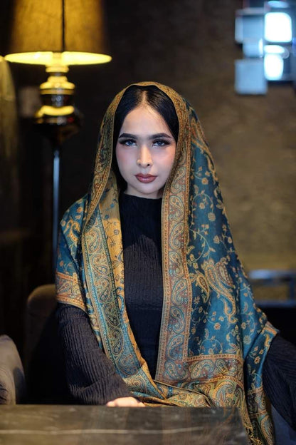 Peacock Pashmina Hijab