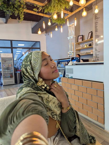 Olive - Pashmina Hijab