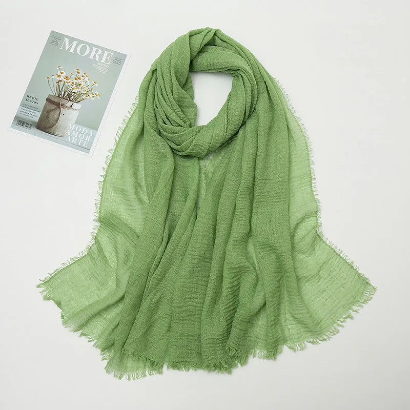 Premium Crinkle Cotton Hijabs