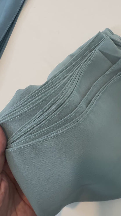 Premium Heavy Chiffon Hijab COMBO (Pack of 5)